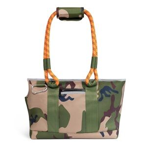 Roverlund OUT-AND-ABOUT PET TOTE Large Orange/Camo